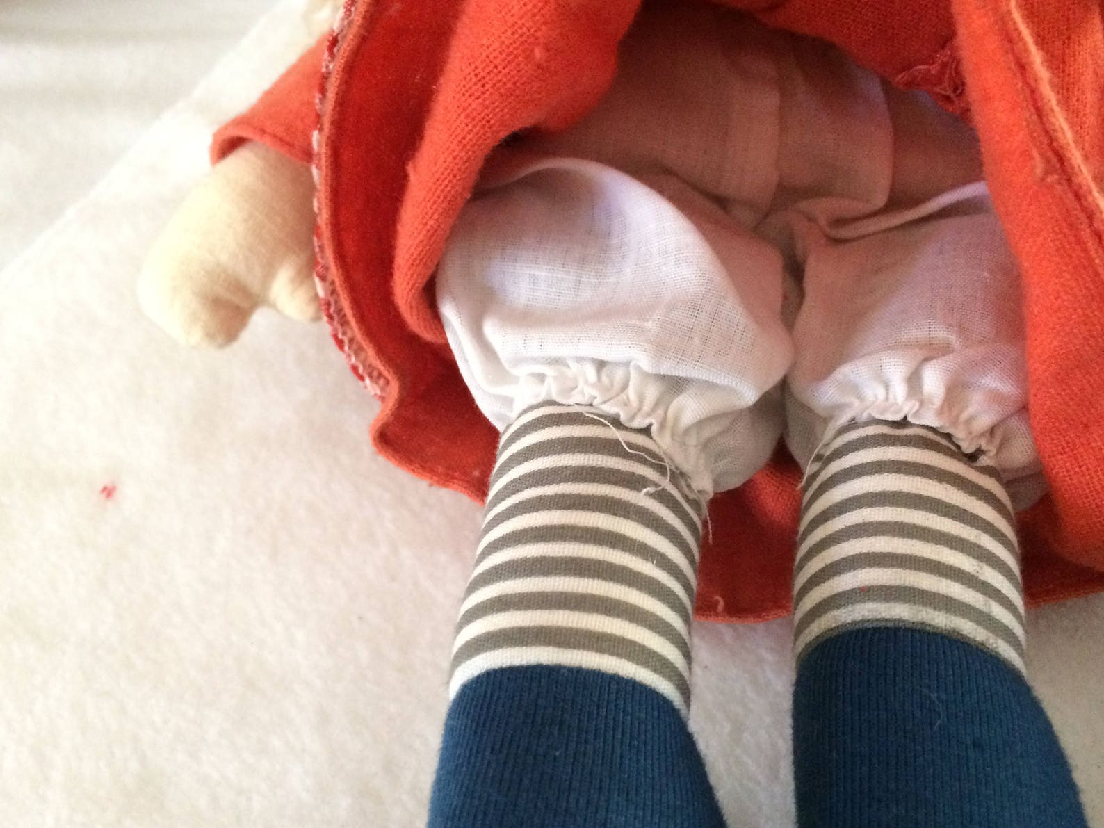 Handmade Vintage Dark BLD Yarn Hair Ragdolls W/ Embroidered Etsy