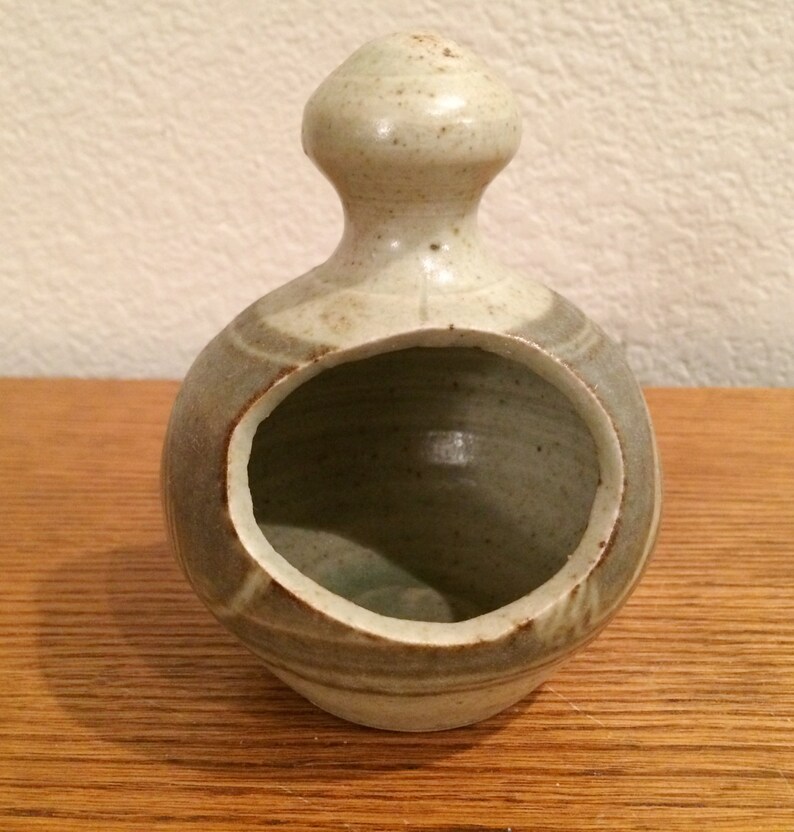 Vintage Miniature Pottery Tart Burner image 1