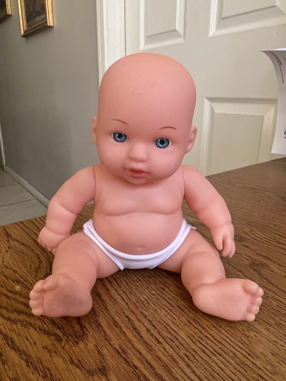 Juguetes antiguos muneca bebe 8 Poseable TRL12 Muneca de vinilo con ropa interior Ojos azules Etsy Espana
