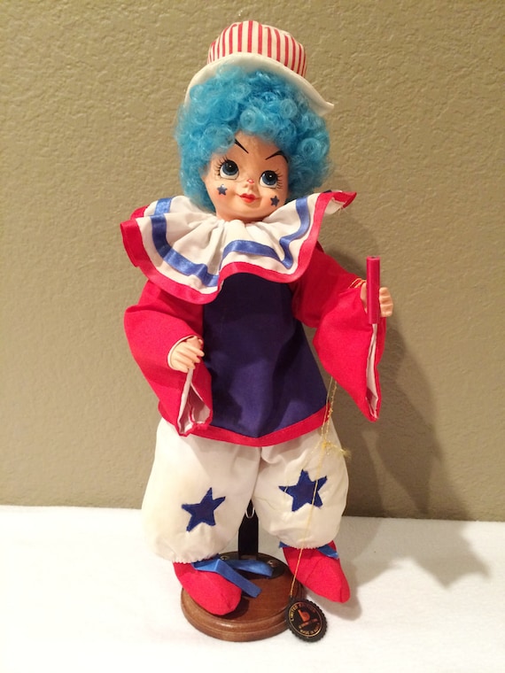 Buy 1986 Limited Edition Brinn s 1986 Fourth of July Clown on Wood