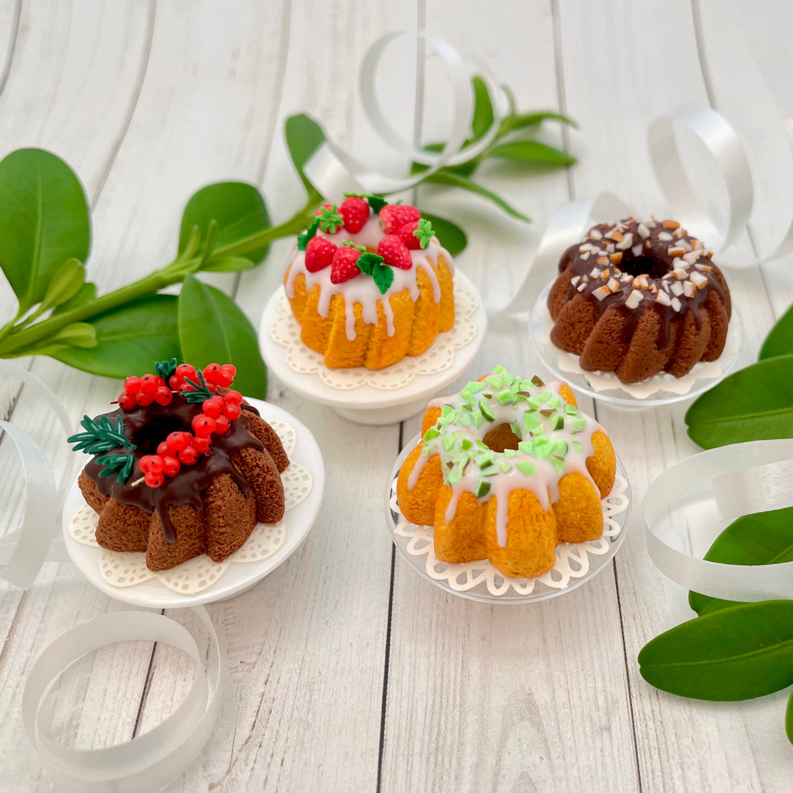 Miniature Bundt Cakes in 1 Inch Scale - Etsy Canada