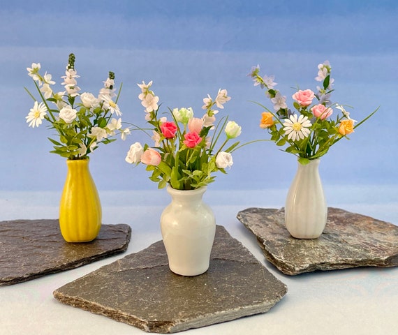 Miniature Flowers 1:12 Scale Fresh Flowers Bouquet 