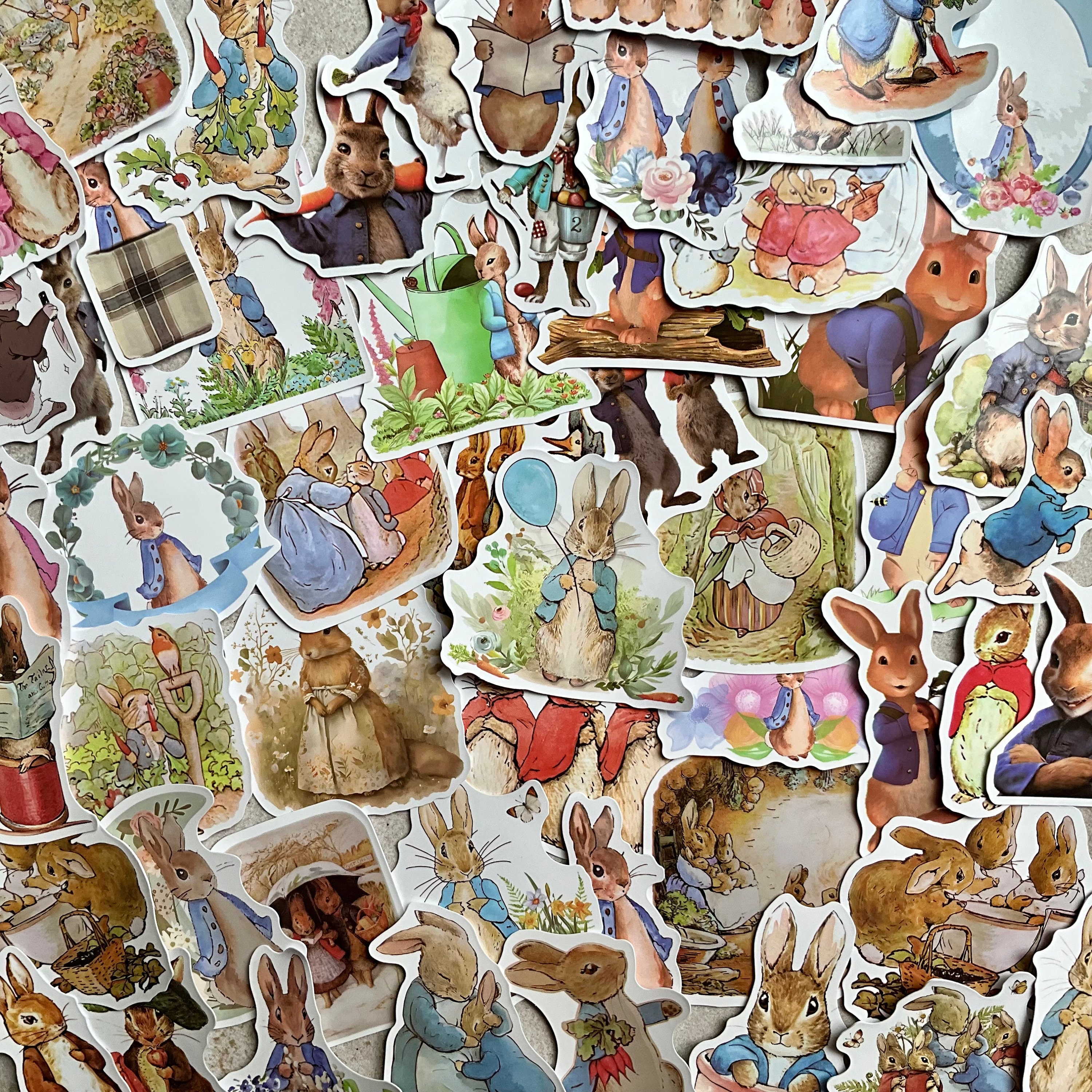 Stickers, Peter Rabbit Stickers, Fairy Tale Animal Stickers ...