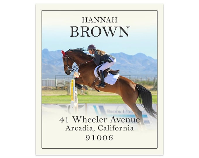 Show Jumper - Return Address Labels