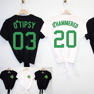 O'tipsy St. Patrick's Day Drinking Team T-Shirt O'tipsy St. Patrick's Day Drinking Team T-Shirt