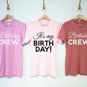 IT&#39;S MY BIRTHDAY T-Shirt & Birthday Crew Shirts, Birthday Shirts for women, women&#39;s birthday party tshirts, girls birthday party shirts