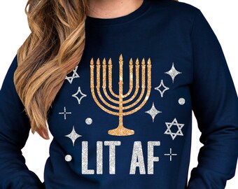 hanukkah sweatshirts adults