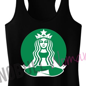 STARBUFF PARODY Workout Tank Top Collection PICK Style, Workout Clothing, Workout Tanks, Gym Tank, Yoga, Workout Shirts, Yoga Tops image 2