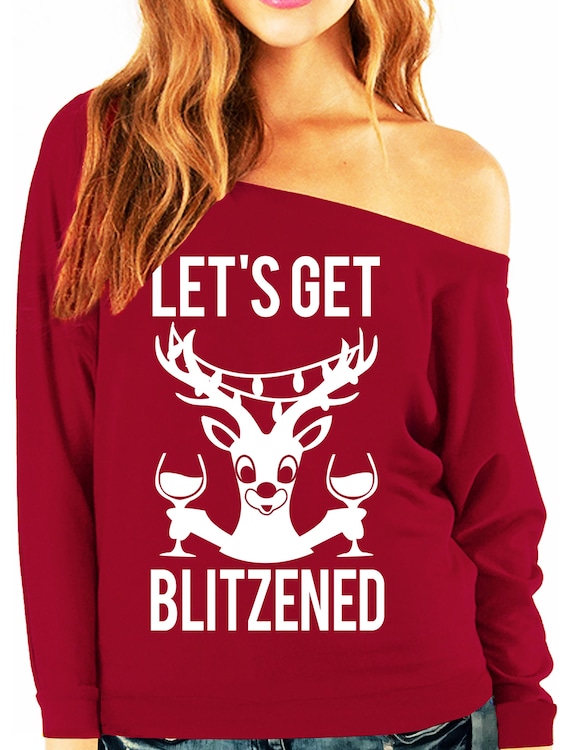 Let's get blitzened best sale sweater