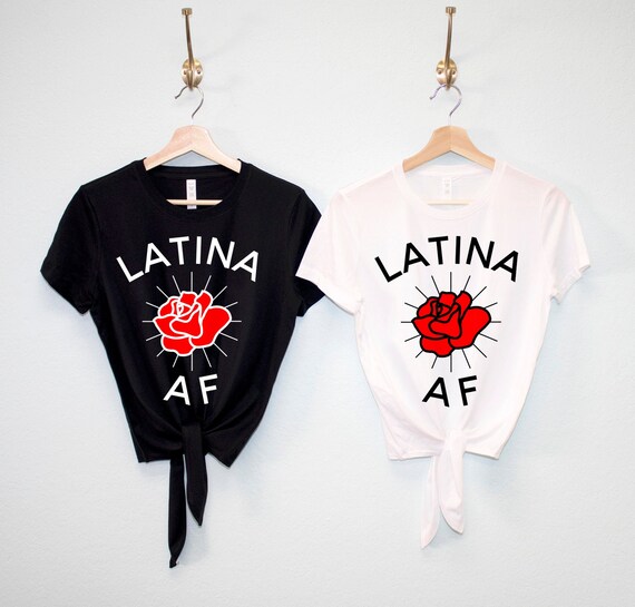Latina Af Crop Top T-Shirt Latina Af Crop Top T-Shirt