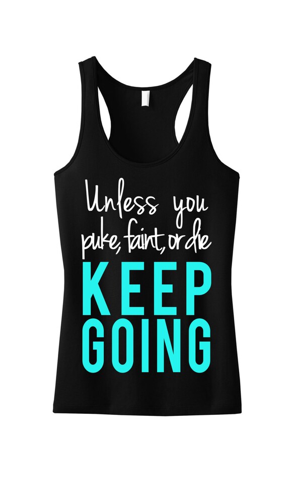 KEEP GOING Workout Tank Top, Workout Clothes, Workout Vest, Workout Shirt, Gym Tank, Gym Clothing