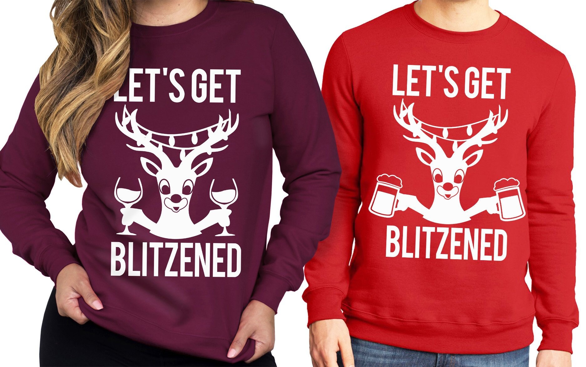 get blitzed christmas sweater