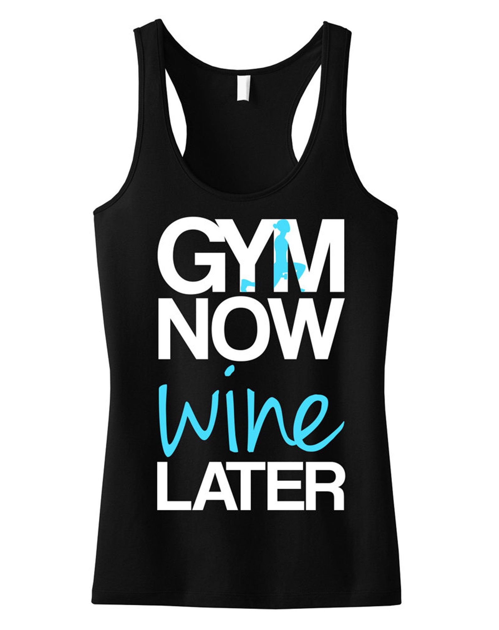 Gym now. Футболка later Now Run later. Майка Yoga Wine later.