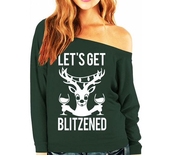 Cold shoulder ugly christmas sweater best sale