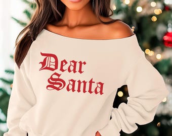 Générique Pull De Noël Femme Moche Noel Sweat À Sequins Chemise Deux
