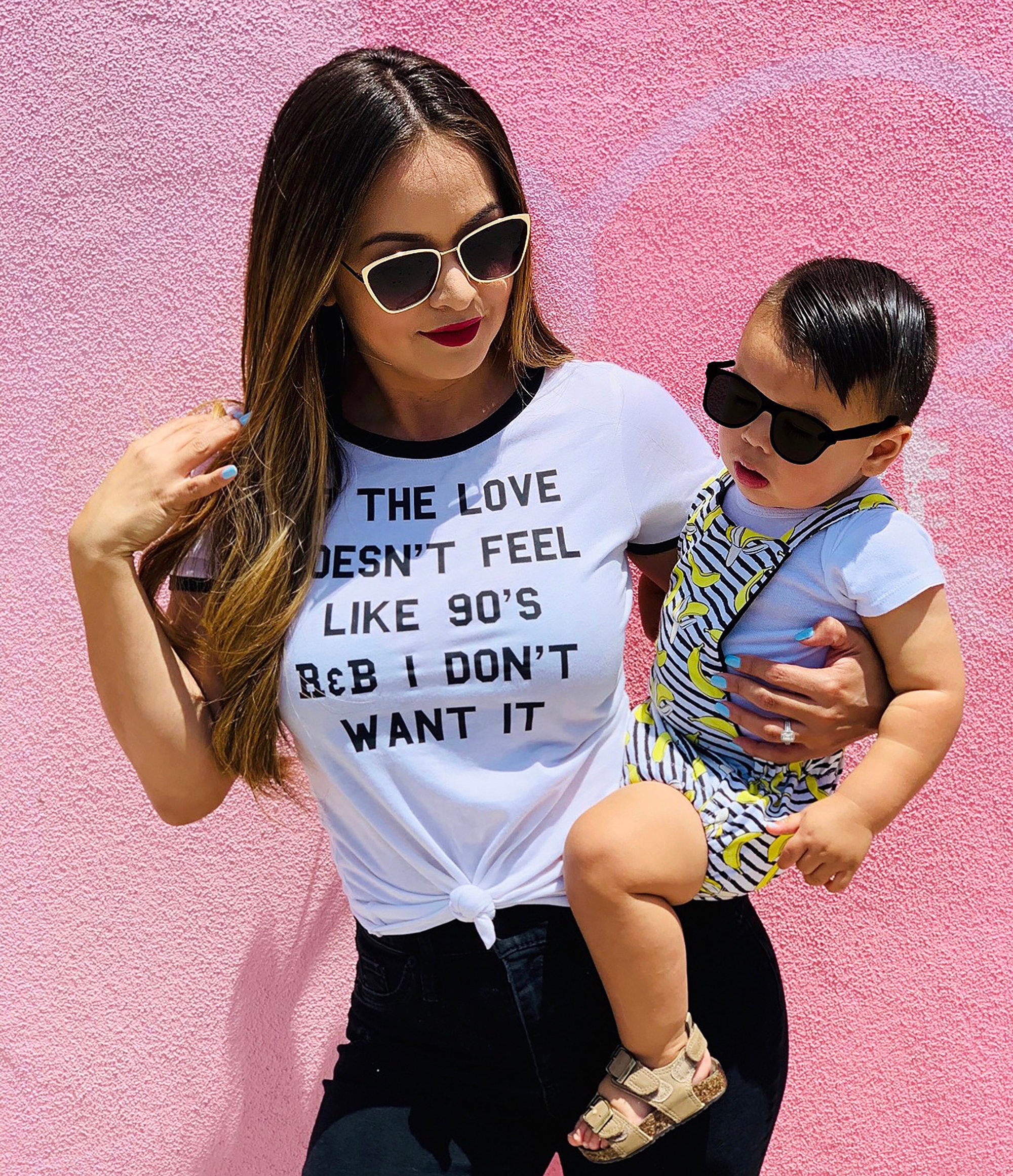 love is ringer tee