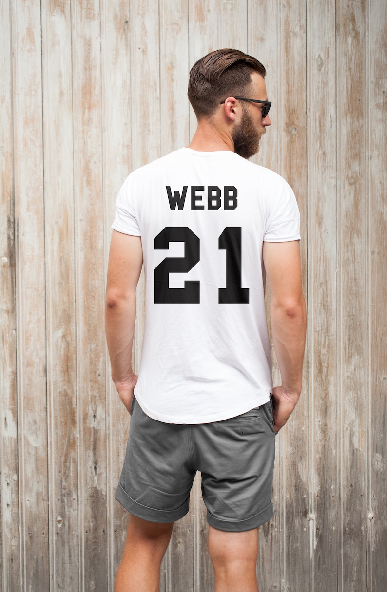 GROOM & GROOMSMEN Team Shirts CUSTOM Names and Numbers, Bachelor Party Shirts, Groomsmen proposal, best man, groomsmen jersey shirts image 4