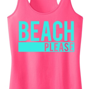 STRAND gelieve Tank Top strand kleding, strand Tank, training Shirt, sportschool Tank, Gym kleding, zomer, strand tank top