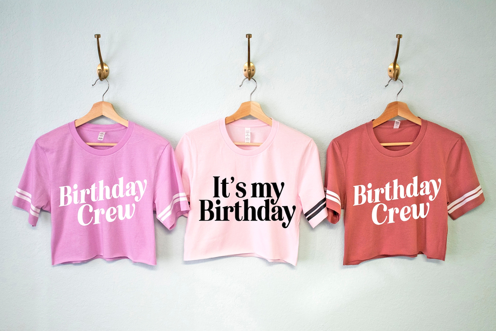 IT'S MY BIRTHDAY Shirt & Birthday Crew Crop Tops Birthday Etsy