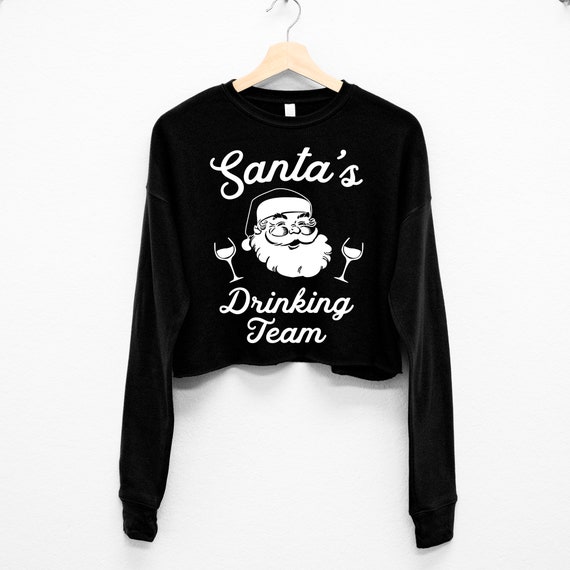 SANTA'S SQUAD Christmas Slouchy Sweatshirt - Pick Color