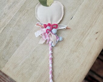 Barely Pink Apple Wand