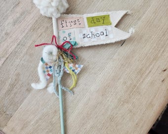 First Day of School Flag 2