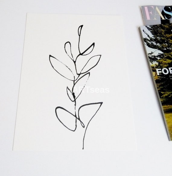 Monstera Blatt Malvorlage