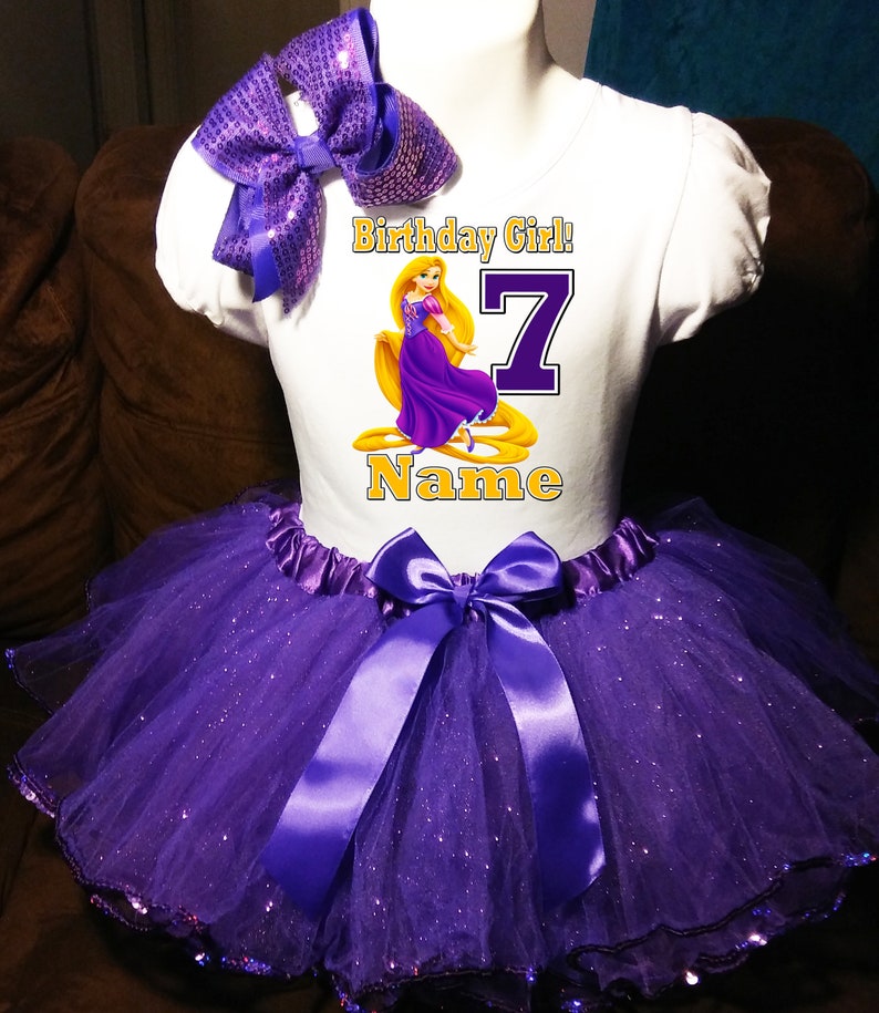 rapunzel tutu birthday outfit