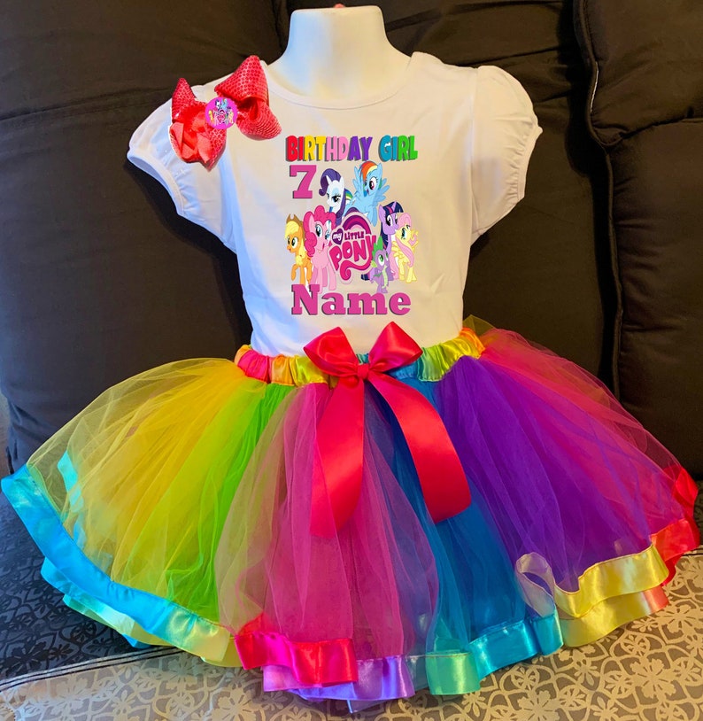 little pony birthday dress