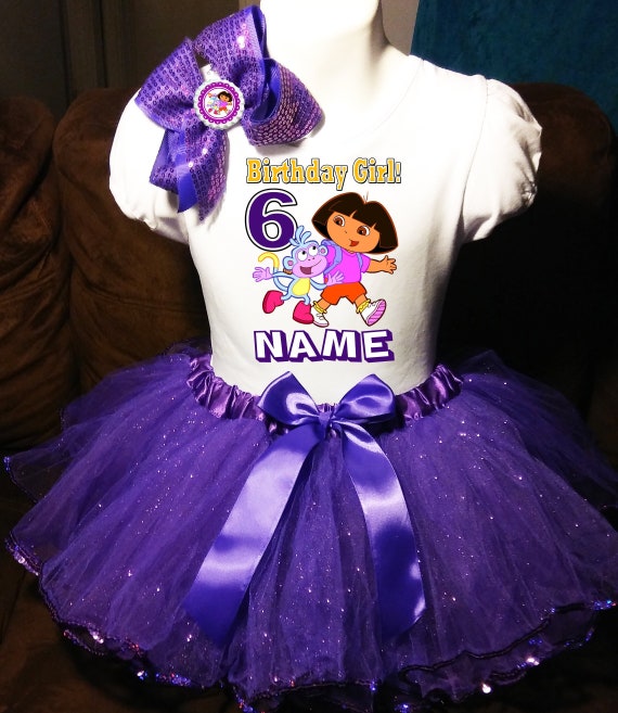 dora birthday dress