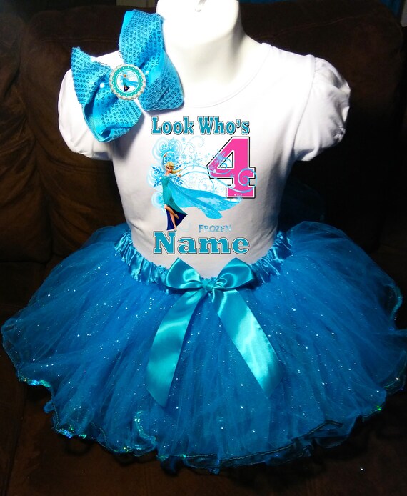 frozen 4th birthday shirt