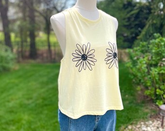 Camiseta sin mangas Daisies Muscle Tank