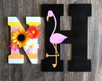 Let’s Flamingle + Tu monograma