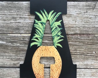 Pineapple Paradise + Your Monogram