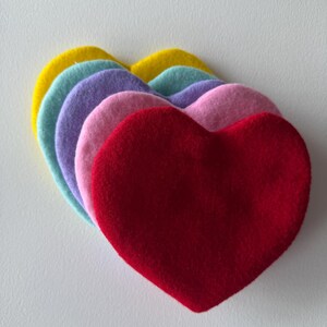 Mini Heart Beret Hat for Dogs (24+ Colors)