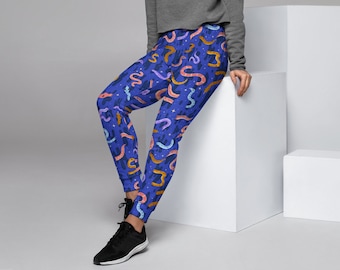 Squiggly Snakes - All Over Print Women's Joggers