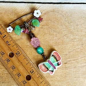 Butterfly Garden pin