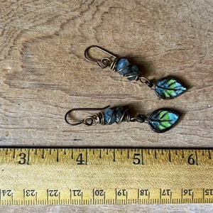 Leaves earrings