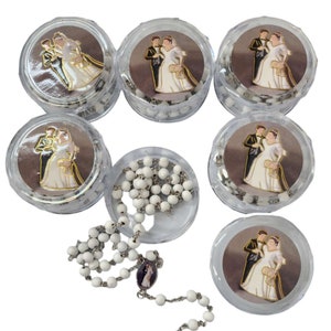 12 rosarios perfumados para boda, regalo de novia y novio, llavero con abanicos, idea de regalo para invitados, regalos para invitados