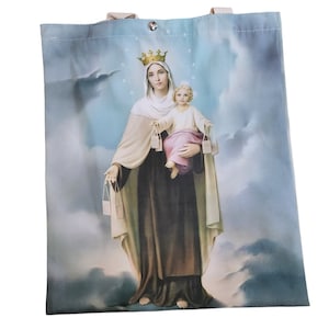 Our Lady of Mount Carmel , Virgen del Carmen  lady of Guadalupe, St Jude, Sacred Heart & Our Father, holy family, church gifts,