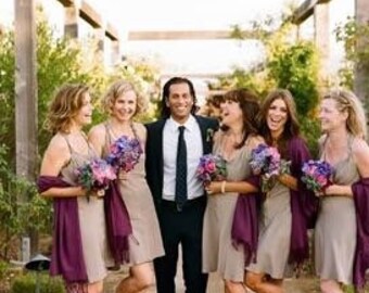 wraps for bridesmaids in fall