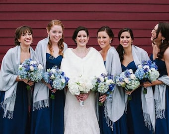 bridesmaid shawls and wraps