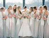Ivory Pashmina Scarf Shawl Pick Your Color Personalized Initial Shawl Bridesmaid Shawl Wedding Favor Bridal Wrap Wedding Shawl