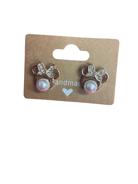 Super cute Mickey Minnie Stud earrings  for woman teen Jewelry Mini Mouse Animal Disney earrings /jewelry/ Disney Trip gift/ birthday gift