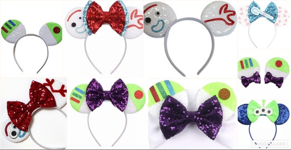 Toy Story Inspired Minnie Mouse Ears Headband / Toy Story Ears / Toy Story Minnie Ears / Disney Mickey Ears / Disney Minnie Mouse Ears