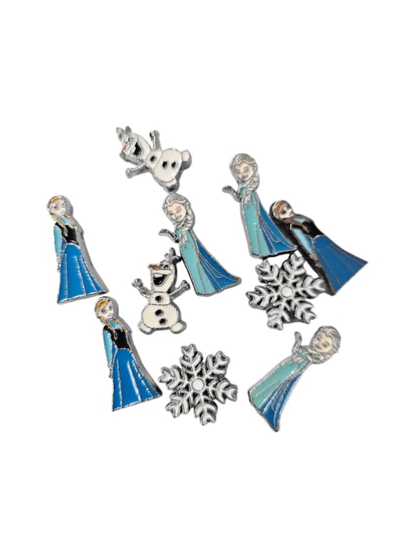 Set of 10pc cartoon Slide Charm Fits 8mm Wristband for Jewelry / Craftingf