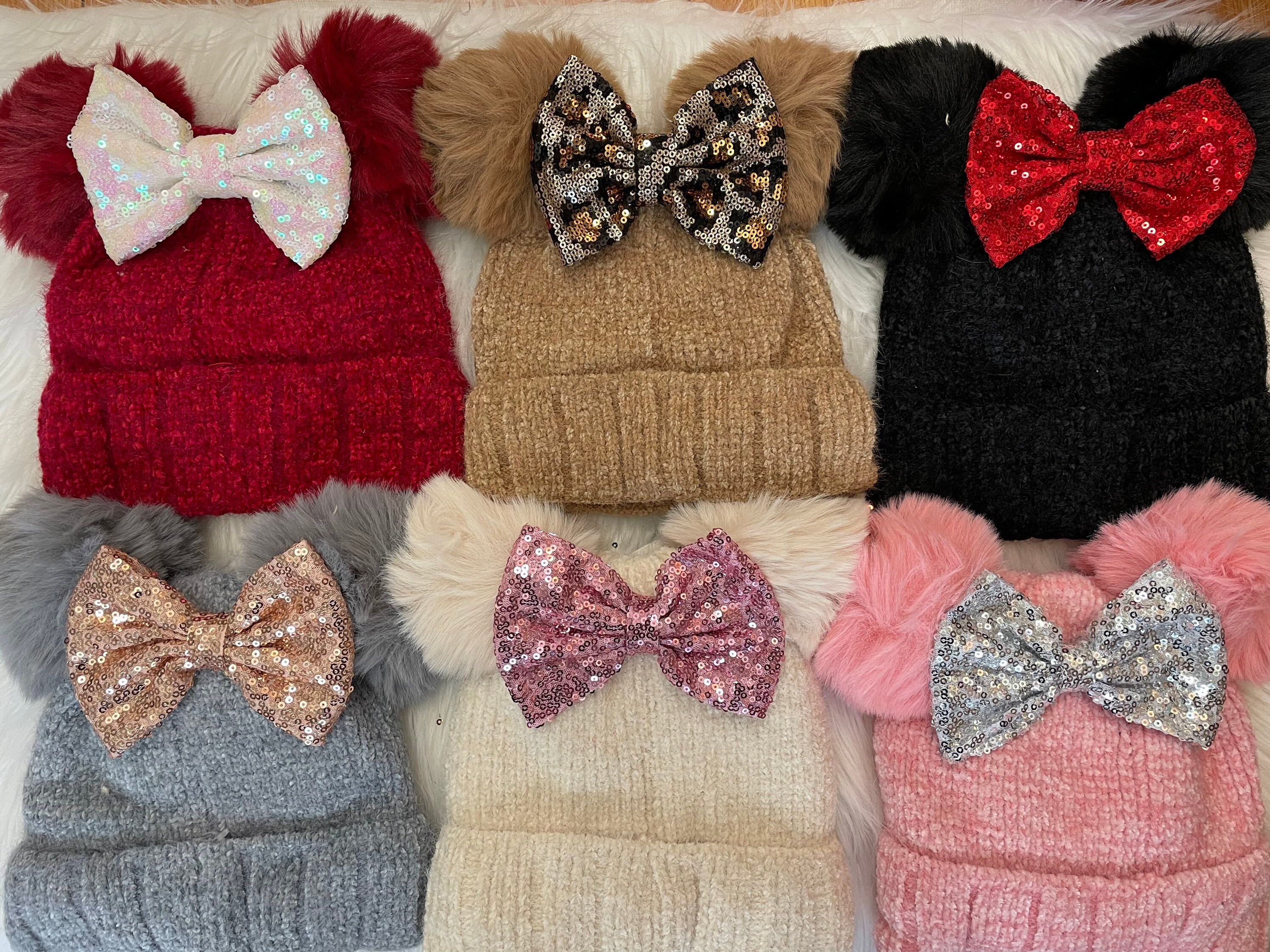 CLEARANCE Rose Gold Minnie Mouse Ears 