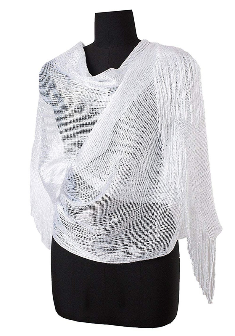 womens gold shawl