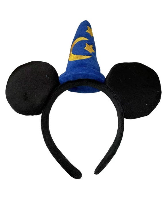 Sorcerer Mickey Mouse Ears for Boys / Mickey ears for men / Headband / Sorcerer Ears / Magic Mickey Ears / Disney Ears for Boys
