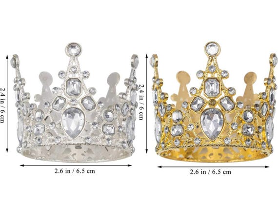 Corona Tiara, Sposa Principessa Donna Bambina, corona con strass, Bridal Birthday Party, accessori per capelli da donna, Bridal Birthday Party, Dresses Pageants Princess Decorazione. Oro rosa